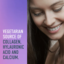 Organika Canadian-Made Vegetarian Collagen - Sourced From Natural Eggshell Membrane For Healthier Skin, Hair, Nails and Joints - 60vcaps